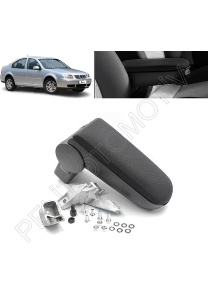 Bora Orta Konsol Kol Dayama 3B0864209SK Siyah Kumaş