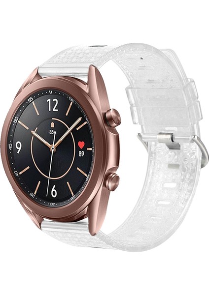 Samsung Galaxy Watch 3 41MM Beyaz Için Tpu Kayış (Yurt Dışından)