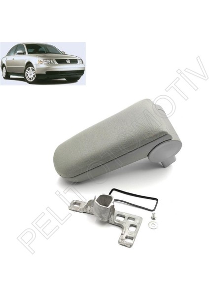 Passat B5 Orta Konsol Kol Dayama 3B0864207GK Gri Kumaş