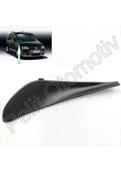 Caddy (2004-2011) Çamurluk Köşesi Su Izgarası Sağ 2K0819448B