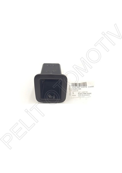 Skoda Fabia Arka Koltuk Isofix Kapak 2G0887233B (2022-2025) Orijinal