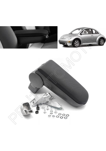 Beetle Orta Konsol Kol Dayama 3B0864209SK Siyah Kumaş