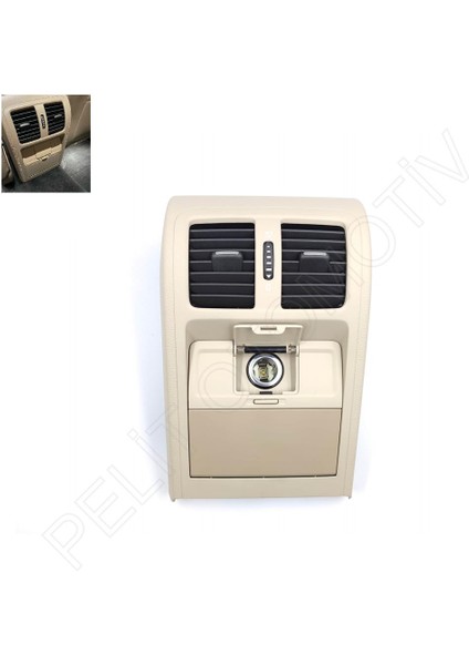 Passat B7 Orta Konsol Arka Havalandırma Çerçeve Kapak 3AA864376 R48