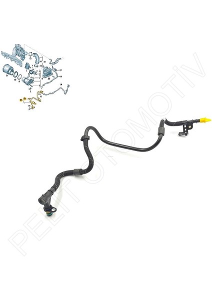 Golf 1.6 2.0 Tdı Vakum Hortumu 04L129456E (2020-2025)