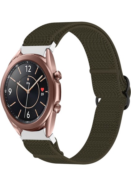 Samsung Galaxy Watch 3 41MM Yeşil Için Naylon Watch Band (Yurt Dışından)