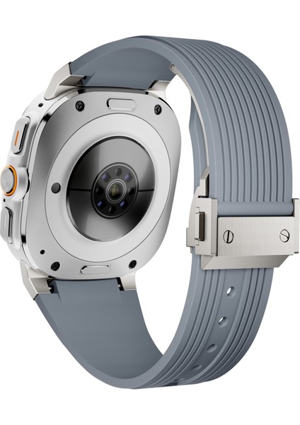 Samsung Galaxy Watch Ultra 47MM Gri Için Silikon Saat Kayışı (Yurt Dışından) modelleri