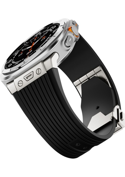 Samsung Galaxy Watch Ultra 47MM Siyah Için Silikon Saat Kayışı (Yurt Dışından) fırsatları