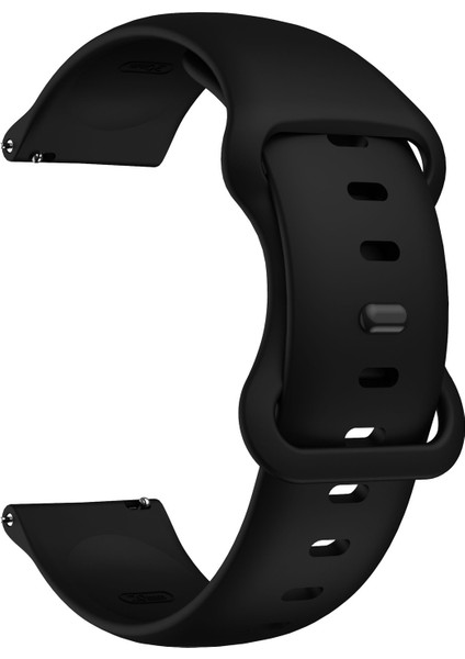 Kordonlu Saat 20MM Samsung Galaxy Watch Active 3 41MM Siyah (Yurt Dışından)