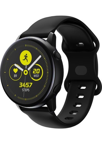 Kordonlu Saat 20MM Samsung Galaxy Watch Active 3 41MM Siyah (Yurt Dışından) modelleri