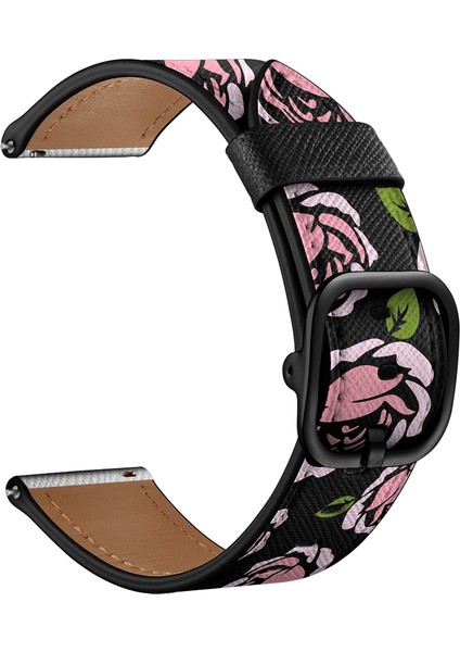 22MM Samsung Galaxy Watch Için 46MM / Huawei Watch 3/3 Pro Kordonlu Saat Gül (Yurt Dışından)