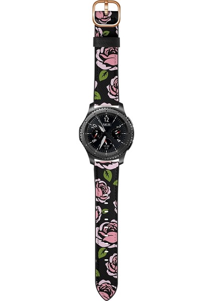 22MM Samsung Galaxy Watch Için 46MM / Huawei Watch 3/3 Pro Kordonlu Saat Gül (Yurt Dışından) fırsatları