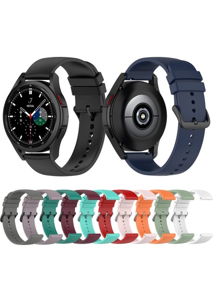 Samsung Galaxy Watch 5 44MM Siyah Için Silikon Watch Band (Yurt Dışından) fırsatları