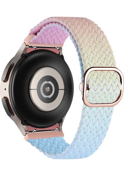 Samsung Galaxy Watch 5 / Watch 5 Pro Örgü Watch Band Pembe Sarı Mavi Için (Yurt Dışından) modelleri