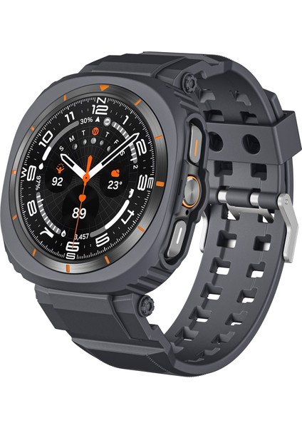 Samsung Galaxy Watch Ultra 47MM Gri Için Tpu Kayış (Yurt Dışından)