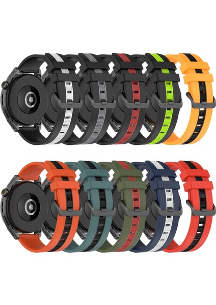 Samsung Gear S3 Frontier Kırmızı+Siyah Için Silikon Saat Bandı (Yurt Dışından) fiyatları