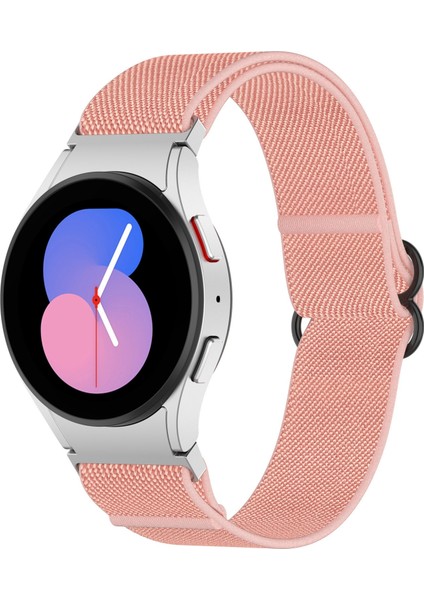 Samsung Galaxy Watch 5 Pro 45MM Pembe Için Naylon Watch Band (Yurt Dışından)