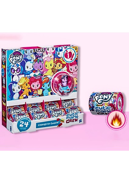 Nyt My Little Pony Karikatür Anime Figürü Kör Kutu Çocuk Ev Masası Süsleme (Yurt Dışından) fırsatları