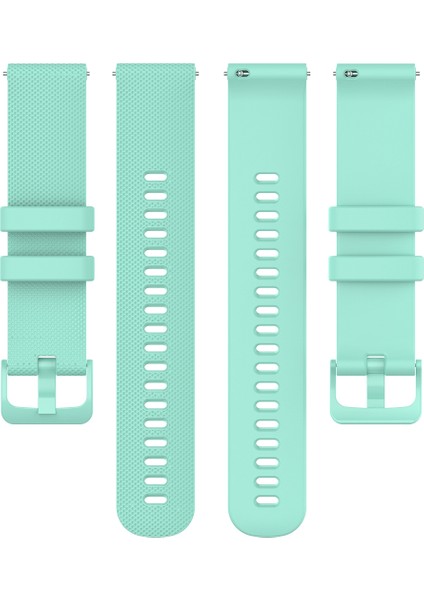 Samsung Galaxy Watch 4 Için 20MM Silikon Kayış 40MM / 44MM Gri (Yurt Dışından) modelleri