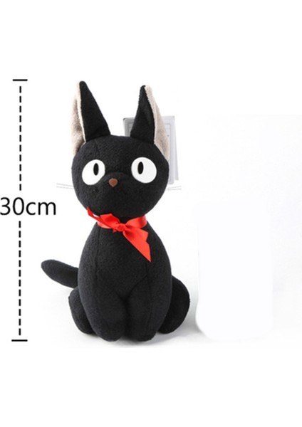 Minstne Kiki Teslimat Hizmeti Jiji Kedi Peluş Bebek Oyuncak Kawaii Siyah Kedi Doldurulmuş Hayvan Oyuncak Kolye Çocuklar Için Hayranları (Yurt Dışından) indirimleri
