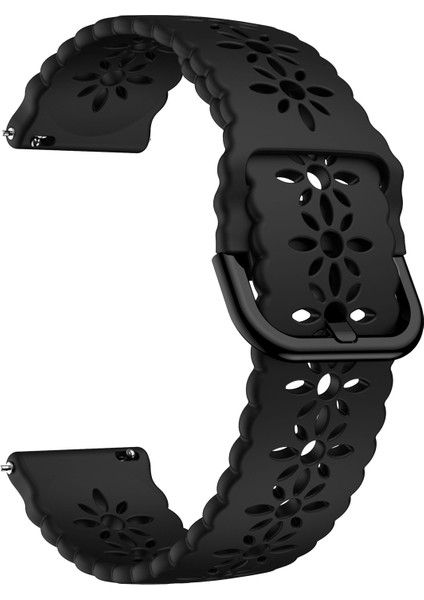 Samsung Galaxy Watch4 20MM Siyah Için Silikon Saat Bandı (Yurt Dışından) fiyatları