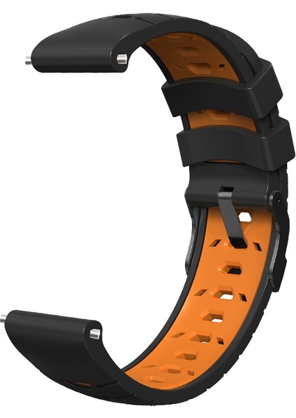 Samsung Galaxy Watch 4 / Watch4 Clic Siyah Turuncu Için Silikon Kayış (Yurt Dışından) fırsatları