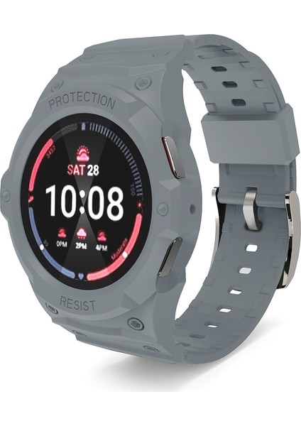Samsung Galaxy Watch 7 44MM Açık Gri Için Tpu Kayış (Yurt Dışından)