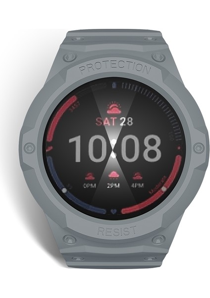 Samsung Galaxy Watch 7 44MM Açık Gri Için Tpu Kayış (Yurt Dışından)