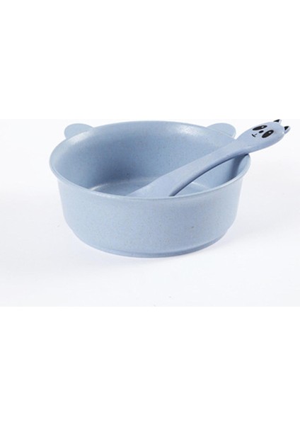 [etop]sevimli Güzel Gıda Karikatür Sofra Çocuk Çocuklar Için Bebek Kase Buğday Samanı Yemek Tabağı Yemek Takımı Seti (Yurt Dışından)