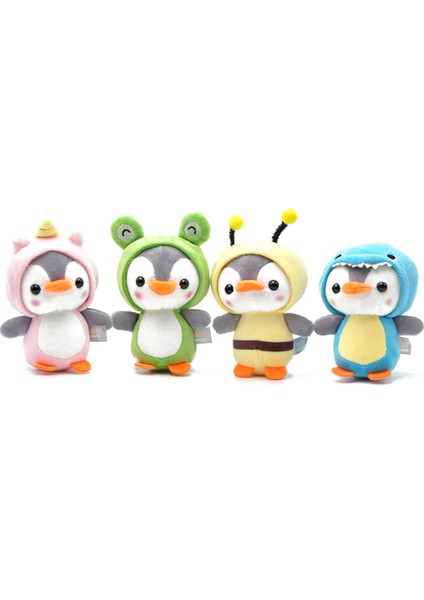 Childrenworld Sevimli Penguen Arı Hayvan Peluş Bebek Kolye Anahtarlık Yüzük Anahtar Tutucu Çanta Dekor (Yurt Dışından) modelleri