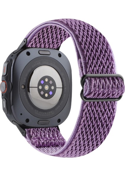 Samsung Galaxy Watch Ultra 47MM Lila Için Naylon Örgülü Watch Band (Yurt Dışından) modelleri
