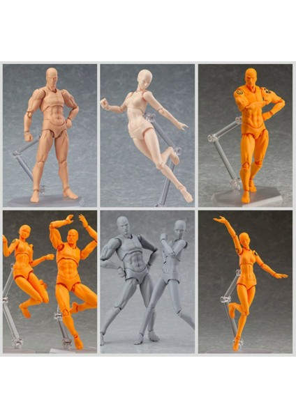 Vücut Figuur Modeli Pvc Bebek Fotoğraf Sahne Boyama Aracı (Yurt Dışından)