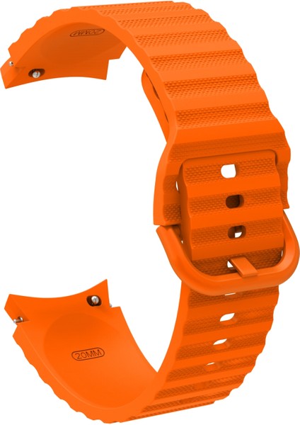 Samsung Galaxy Watch 5/5 Pro Turuncu Için Silikon Watch Band (Yurt Dışından) modelleri