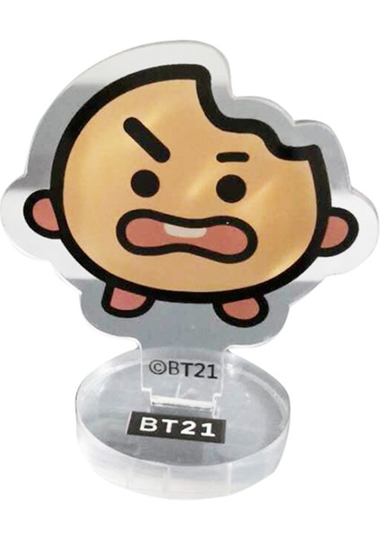 8cm Kpop Bts Bangtan Boys Çizgi Film Bebeği Akrilik Standı Masa Araba Dashboard Dekor (Yurt Dışından) fırsatları