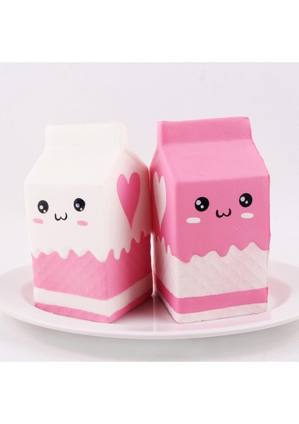 Yumuşak Squishies Yoğurt Süt Şişesi Yavaş Yükselen Çocuklar Yetişkinler Dekompresyon Oyuncak (Yurt Dışından)
