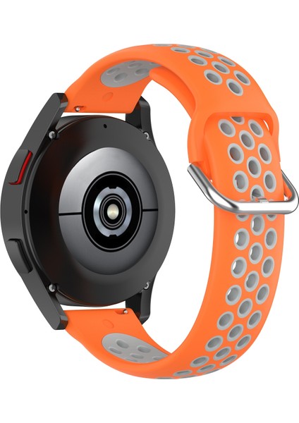 Samsung Galaxy Watch4 Için 40MM Silikon Kayış Turuncu Gri (Yurt Dışından) fırsatları