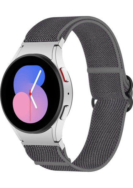 Samsung Galaxy Watch 5 Pro 45MM Gri Için Naylon Watch Band (Yurt Dışından)