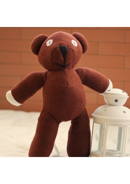 23 cm Mr Bean Teddy Bear Hayvan Dolması Peluş Oyuncak Yumuşak Karikatür Kahverengi Şekil Bebek (Yurt Dışından)