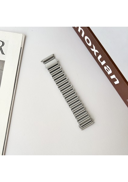 Samsung Galaxy Watch 7/6/5 Gümüş Beyaz Için Zincir Metal Saat Kayışı (Yurt Dışından) fırsatları