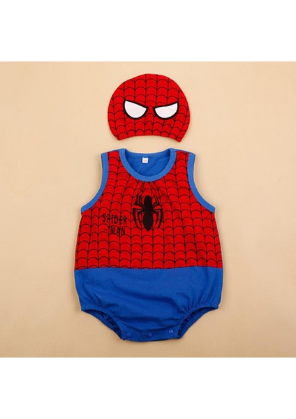 Yenidoğan Erkek Yaz Giysileri Mektup Baskı Pantolon Geometri Şapka Kısa Kollu Yuvarlak Boyun Bodysuit 3 Adet Bebek Kıyafetleri (Yurt Dışından) modelleri