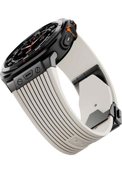 Samsung Galaxy Watch Ultra 47MM Starlight Için Silikon Saat Kayışı (Yurt Dışından) fırsatları