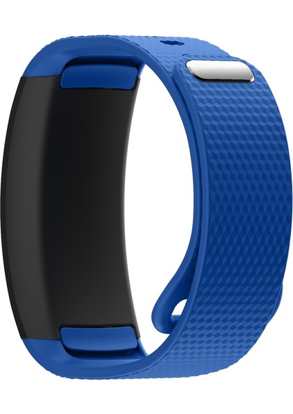 Samsung Gear Fit2 SM-R360 Için Silikon Saat Bandı, Bilek Kayışı Boyutu: 150-213MM Kraliyet Mavisi (Yurt Dışından) fiyatları