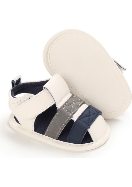 Moda Bebek Kız Düz Renk Ayakkabı Açık Kaymaz Prewalker Yürümeye Başlayan Yaz Sandalet (Yurt Dışından) modelleri