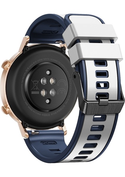 Samsung Galaxy Watch 5 40MM / 44MM Beyaz Mavi Için Silikon Watch Band (Yurt Dışından) fırsatları