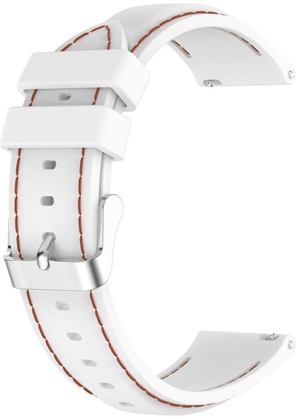 Samsung Galaxy Watch 3 41MM 20MM Silikon Kordonlu Saat Beyaz (Yurt Dışından) fırsatları