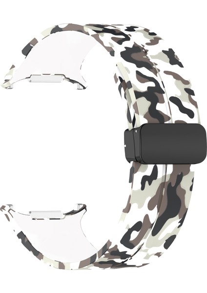 Samsung Galaxy Watch Ultra 47MM Silikon Saat Kayışı Kamuflaj Beyaz (Yurt Dışından) fırsatları