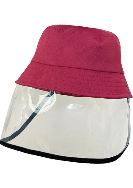 Çocuk Çocuk Anti-Damlacık Visor Shield Kova Şapka Yüz Koruyucu Kapak Güneşlikli Kep (Yurt Dışından) fiyatları