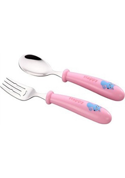 Yalıruı Kaşık Çatal Kılıf Seti Sofra Takımı Çatal Bıçak Takımı 1 Paket 2 Parça Bulaşık Makinesinde Yıkanabilir Mutfak Restoran Otel Parti Çocuklar Için (Pembe) (Yurt Dışından)