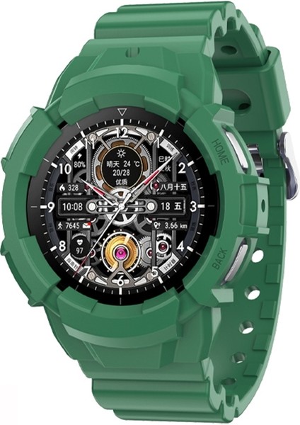 Samsung Galaxy Watch5 40MM Yeşil Için Silikon Saat Bandı (Yurt Dışından)