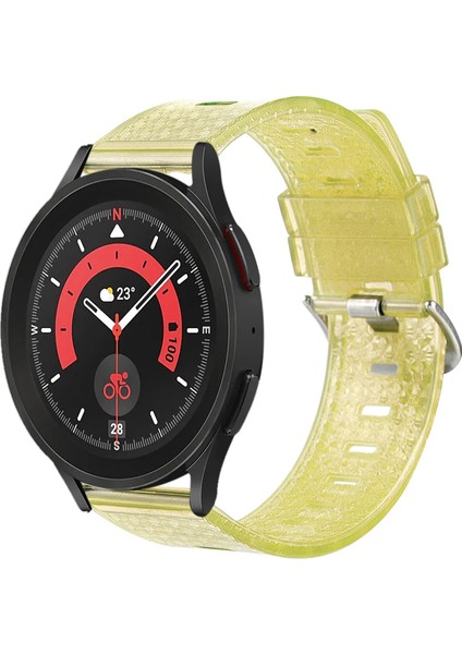 Samsung Galaxy Watch 3 41MM Sarı Için Tpu Kayış (Yurt Dışından)