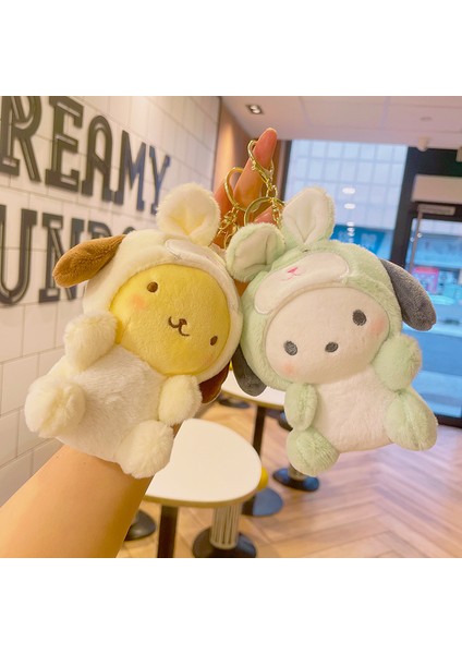 Sevimli Sanrio Peluş Oyuncak Çanta Kolye Anahtarlık (Yurt Dışından)